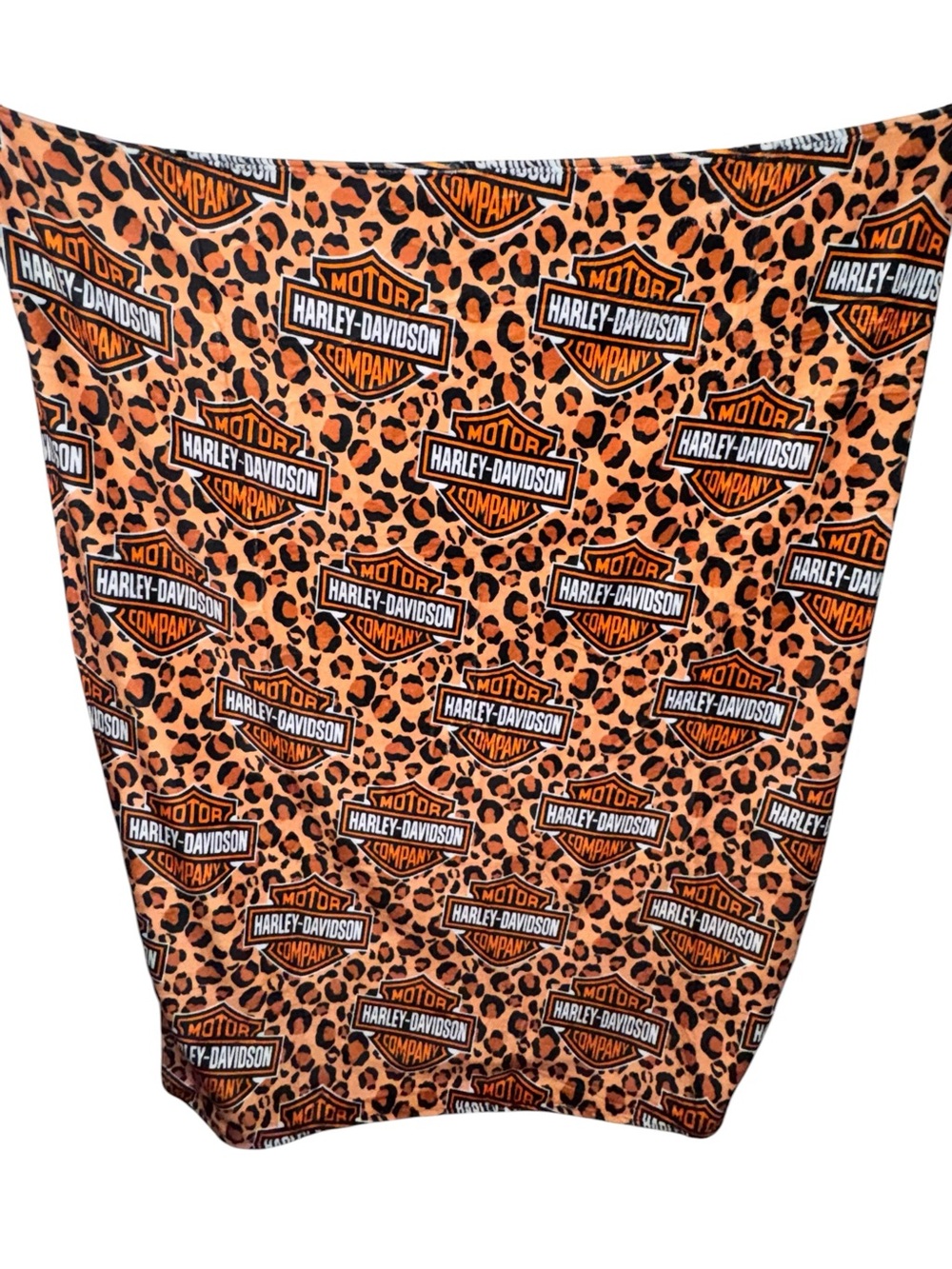 Harley Davidson 50x60 Minky Plush Blanket